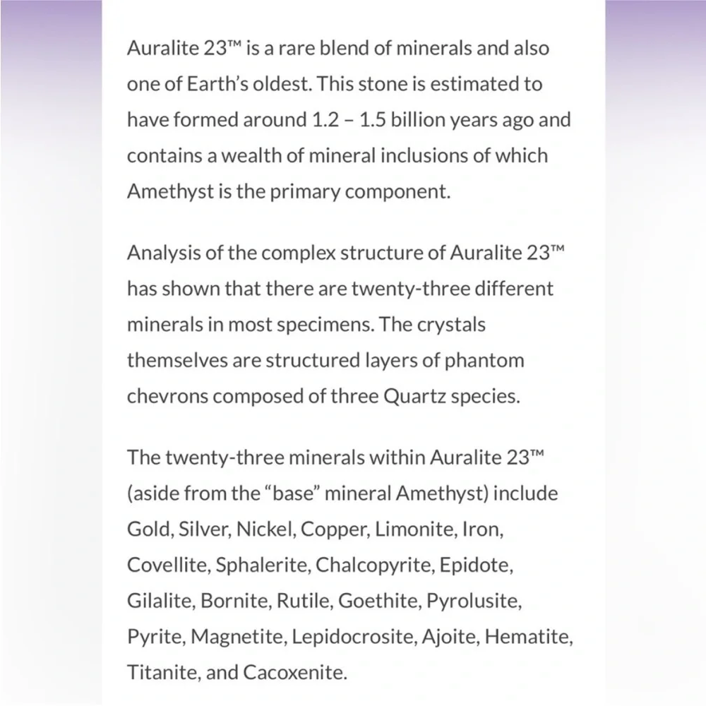 Natural Stone aurelite Canadian chevron super 23 Dream Amethyst Crystal
